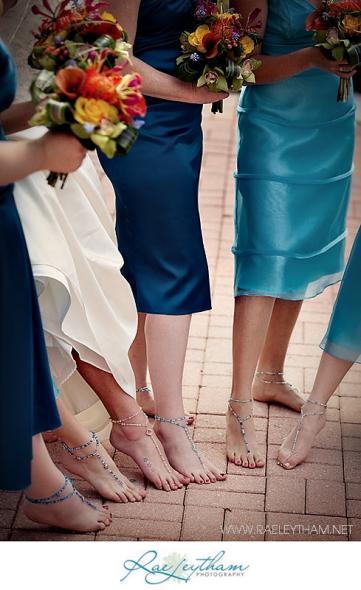 If you're planning for a beach wedding also consider giving this foot